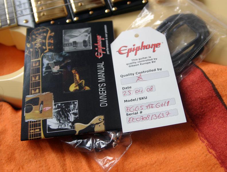 Sold Guitars / Epiphone G-400 Custom